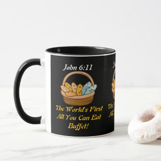 "John 6:11" Mug