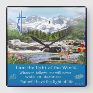 JOhn 8:12 clock