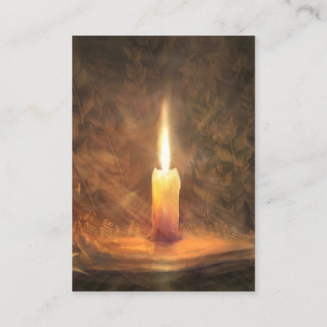 John 8:12 KJV Cards (Back)