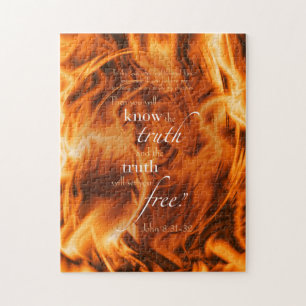 John 8:31-32 jigsaw puzzle