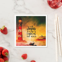 John 8 Jesus is the Light of the World Lighthouse