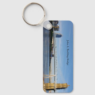 John A. Roebling Bridge Keychain