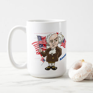 John Adams and Thomas Jefferson Coffee Mug