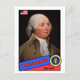 John Adams Baseball Card