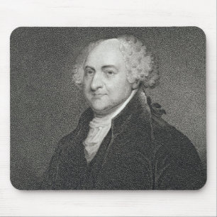 John Adams, engraved by James Barton Longacre (179 Mouse Mat