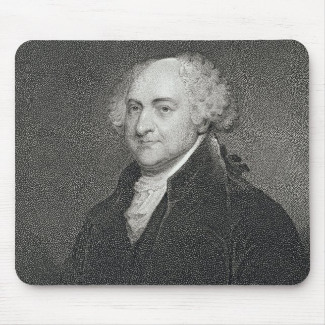 John Adams, engraved by James Barton Longacre (179 Mouse Mat (Front)