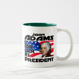 John Adams Forever Two-Tone Coffee Mug