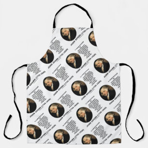 John Adams Liberty Once Lost Is Lost Forever Quote Apron