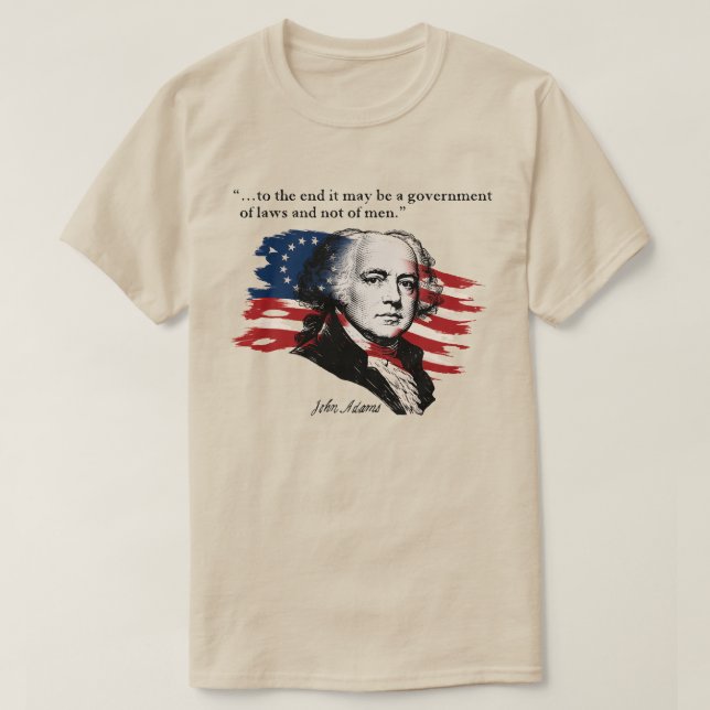 John Adams T-Shirt (Design Front)
