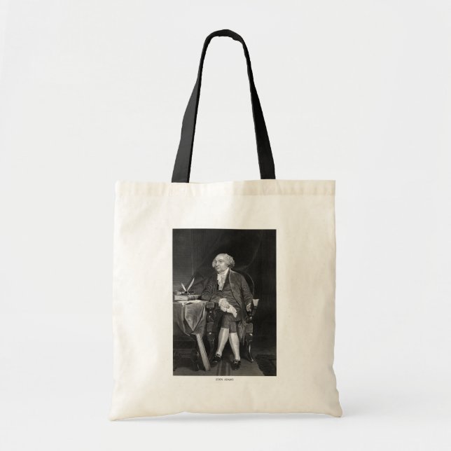 John Adams Tote Bag (Front)
