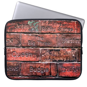 John and other famous names laptop sleeve