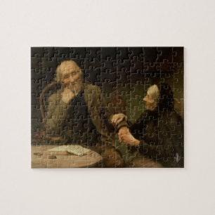 John Anderson, My Jo, 1894 (oil on canvas) Jigsaw Puzzle