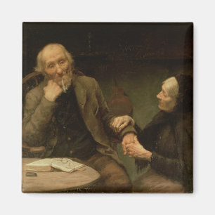 John Anderson, My Jo, 1894 (oil on canvas) Magnet