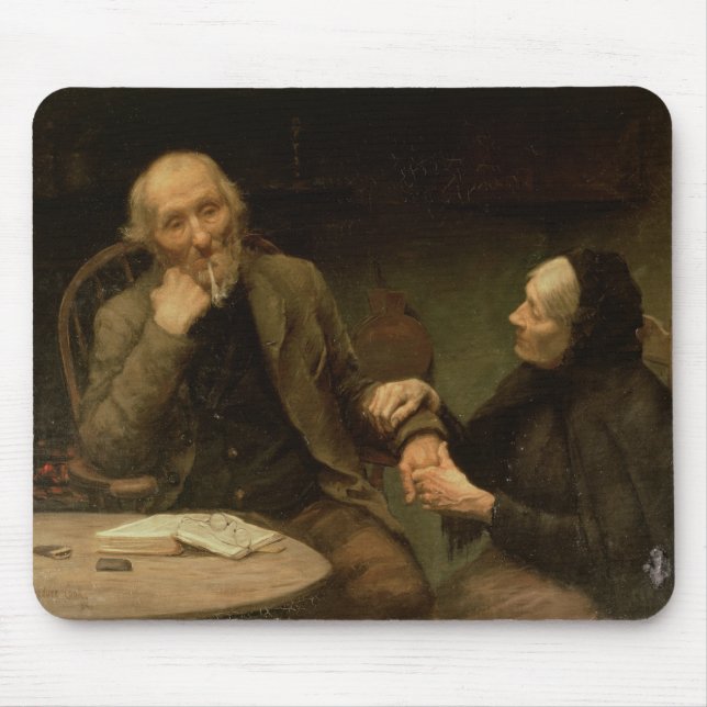 John Anderson, My Jo, 1894 (oil on canvas) Mouse Mat (Front)