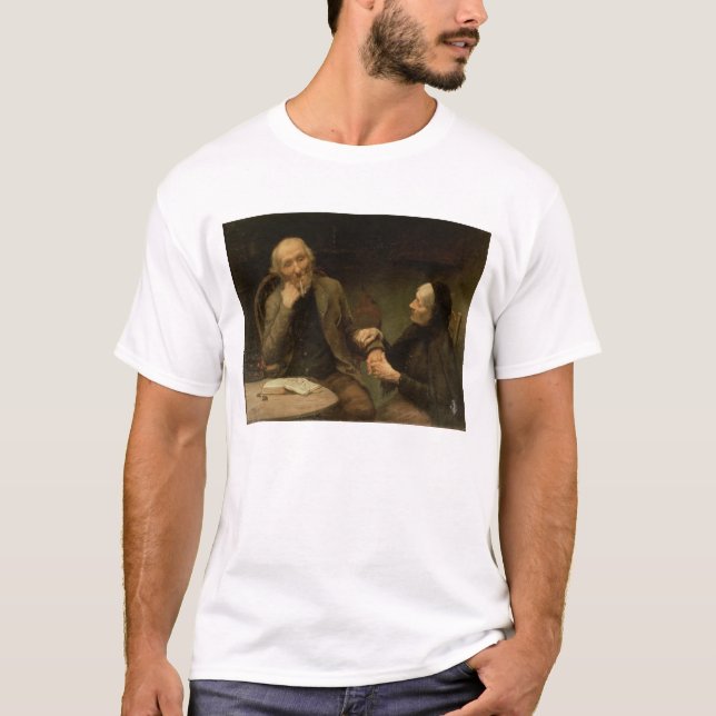 John Anderson, My Jo, 1894 (oil on canvas) T-Shirt (Front)
