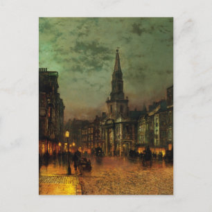 John Atkinson Grimshaw- Blackman Street, London Postcard