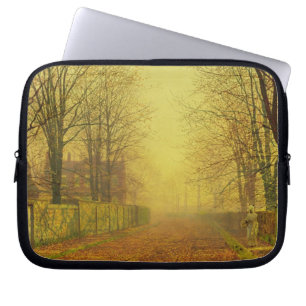 John Atkinson Grimshaw Evening Glow, c.1884 (oil Laptop Sleeve