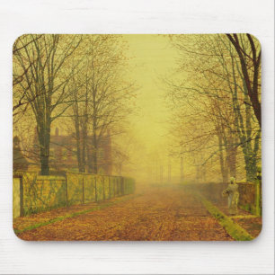 John Atkinson Grimshaw   Evening Glow, c.1884 (oil Mouse Mat