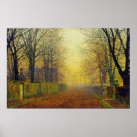 John Atkinson Grimshaw Evening Glow
