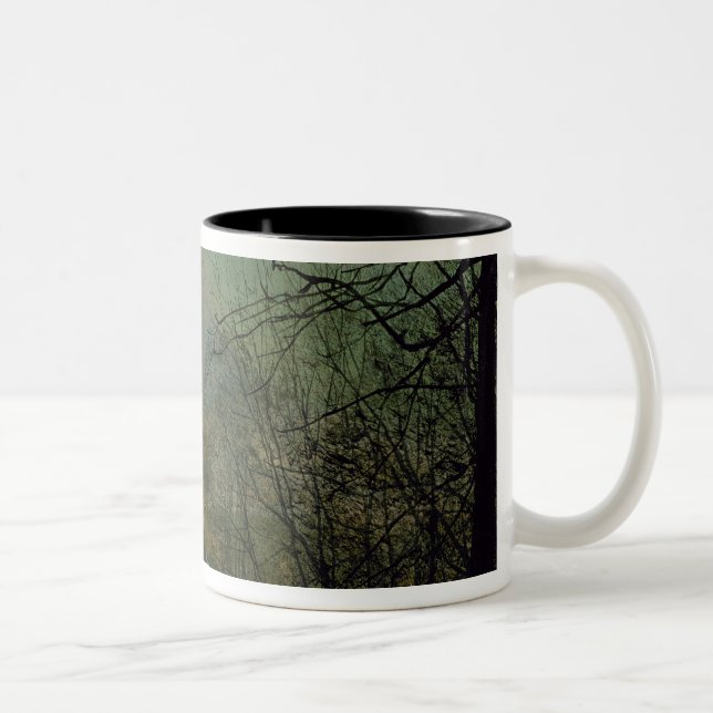 John Atkinson Grimshaw | Forge Valley Two-Tone Coffee Mug (Right)