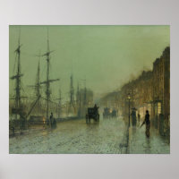 John Atkinson Grimshaw - Glasgow Docks