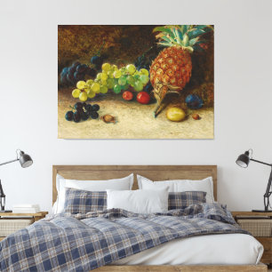 John Atkinson Grimshaw - Still Life With Canvas Print