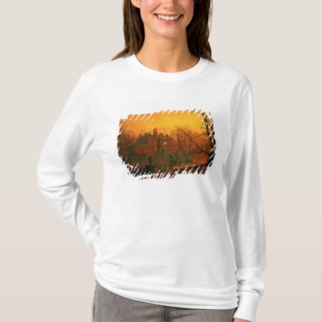 John Atkinson Grimshaw | The Haunted House T-Shirt (Front)