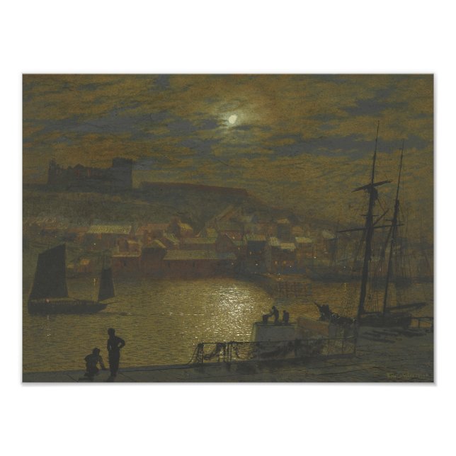 John Atkinson Grimshaw - Whitby from Scotch Head Photo Print (Front)