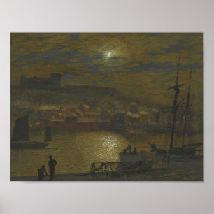John Atkinson Grimshaw - Whitby from Scotch Head Poster