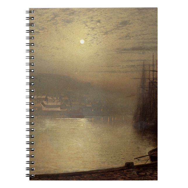 John Atkinson Grimshaw | Whitby (oil on canvas) Notebook (Front)