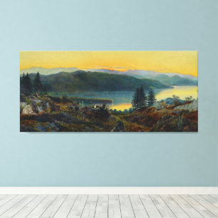 John Atkinson Grimshaw - Windermere Canvas Print