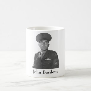 John Basilone -- Medal of Honour Recipient Coffee Mug