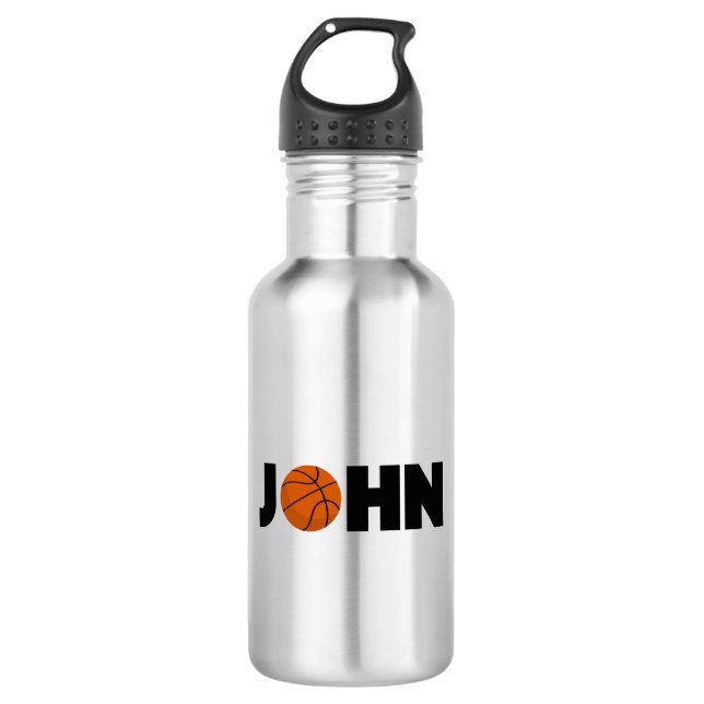 John Basketball 710 Ml Water Bottle (Front)
