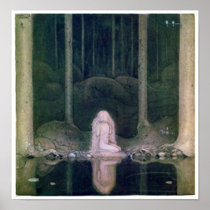 John Bauer ( 1913 ) Tuvstarr  Poster