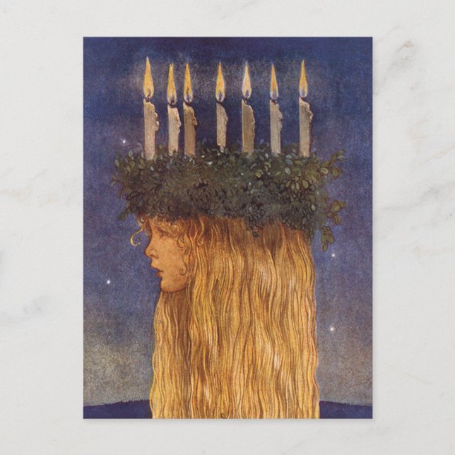 John Bauer - fairytale art Postcard (Front)