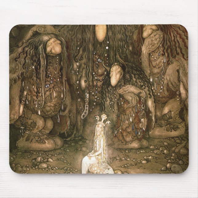 John Bauer - Look At Them Troll Mother Said Look Mouse Mat (Front)