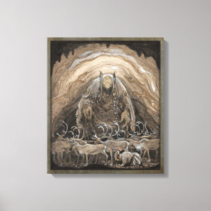 John Bauer Nilas offer CC0500 Canvas Print