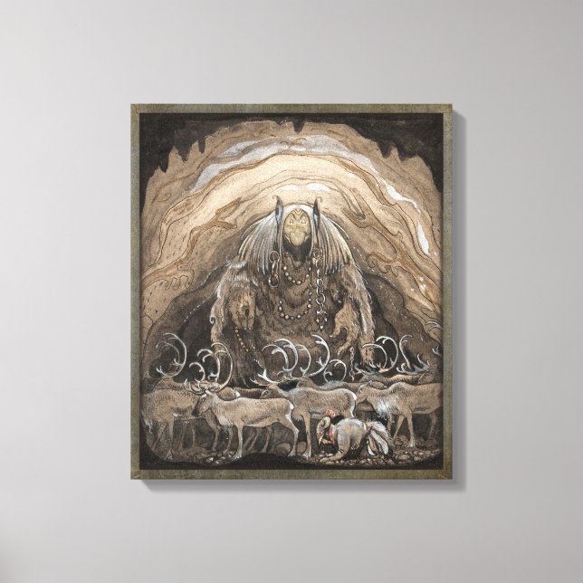 John Bauer Nilas offer CC0500 Canvas Print (Front)