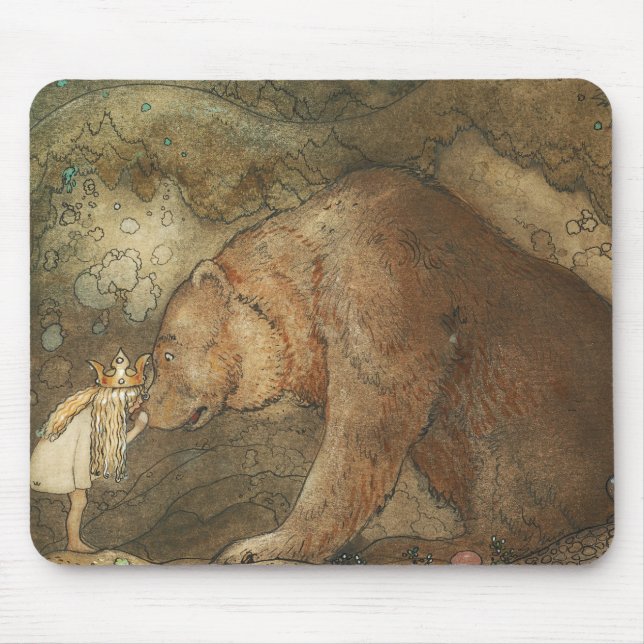 John Bauer - Poor Little Basse Mouse Mat (Front)