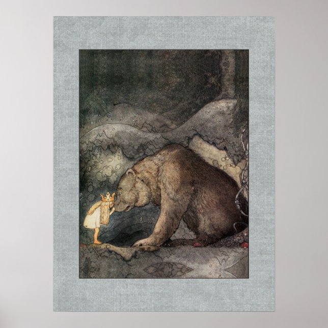 John Bauer Princess Bellas Golden Adventure Poster (Front)