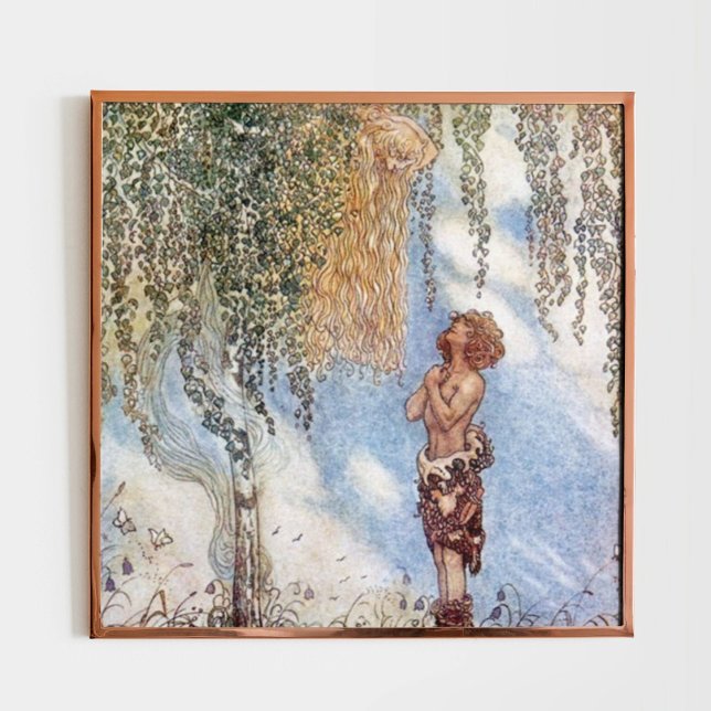 John Bauer Princess In a Tree Poster (Creator Uploaded)