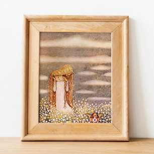 John Bauer The Fairy Tale of Skutt the Elk Poster