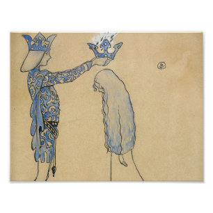 John Bauer - Then Put the Prince a Crown of Gold Photo Print