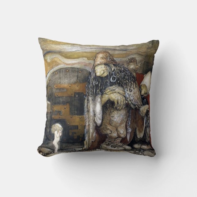 John Bauer Troll Cushion (Front)