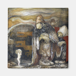 John Bauer Troll Magnet