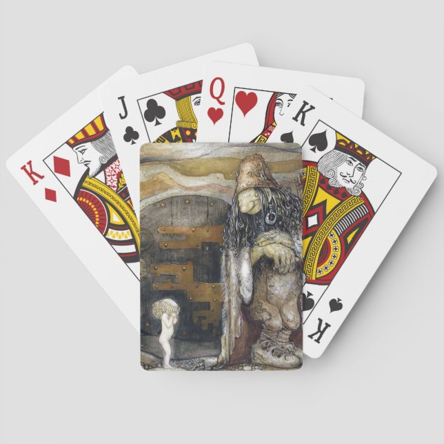 John Bauer Troll Playing Cards (Back)