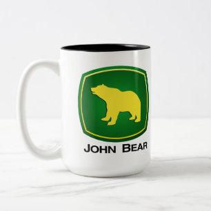 John Bear Two-Tone Coffee Mug