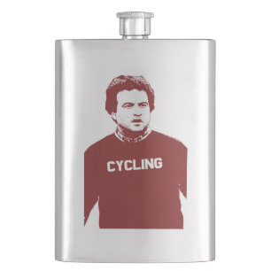 John Belushi Cycling Hip Flask