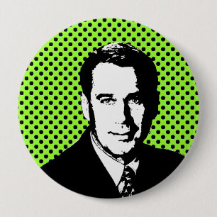John Boehner 10 Cm Round Badge