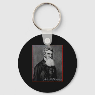 John Brown Abolitionist American History Anti-raci Key Ring